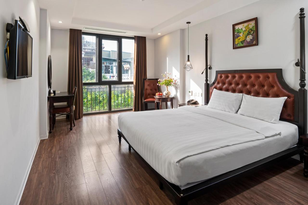 22Land Residence Hotel 71 Hang Bong Premium Hanoi Luaran gambar