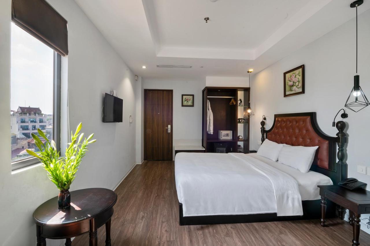 22Land Residence Hotel 71 Hang Bong Premium Hanoi Luaran gambar